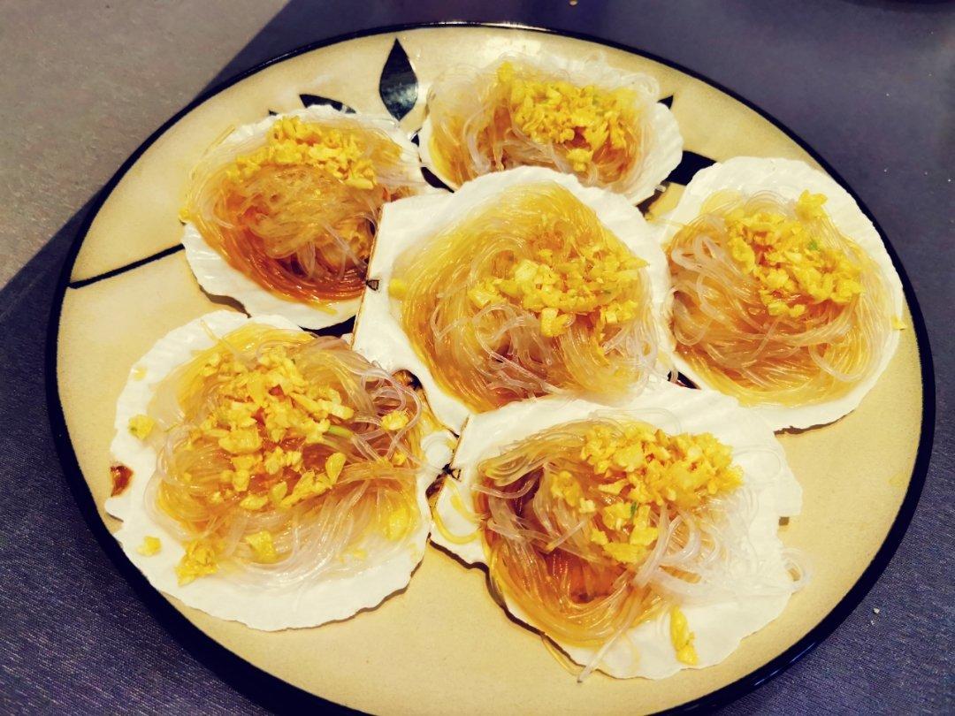 蒜蓉粉丝蒸扇贝