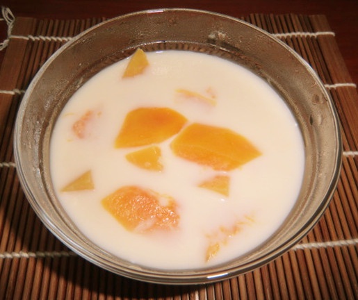 木瓜炖牛奶