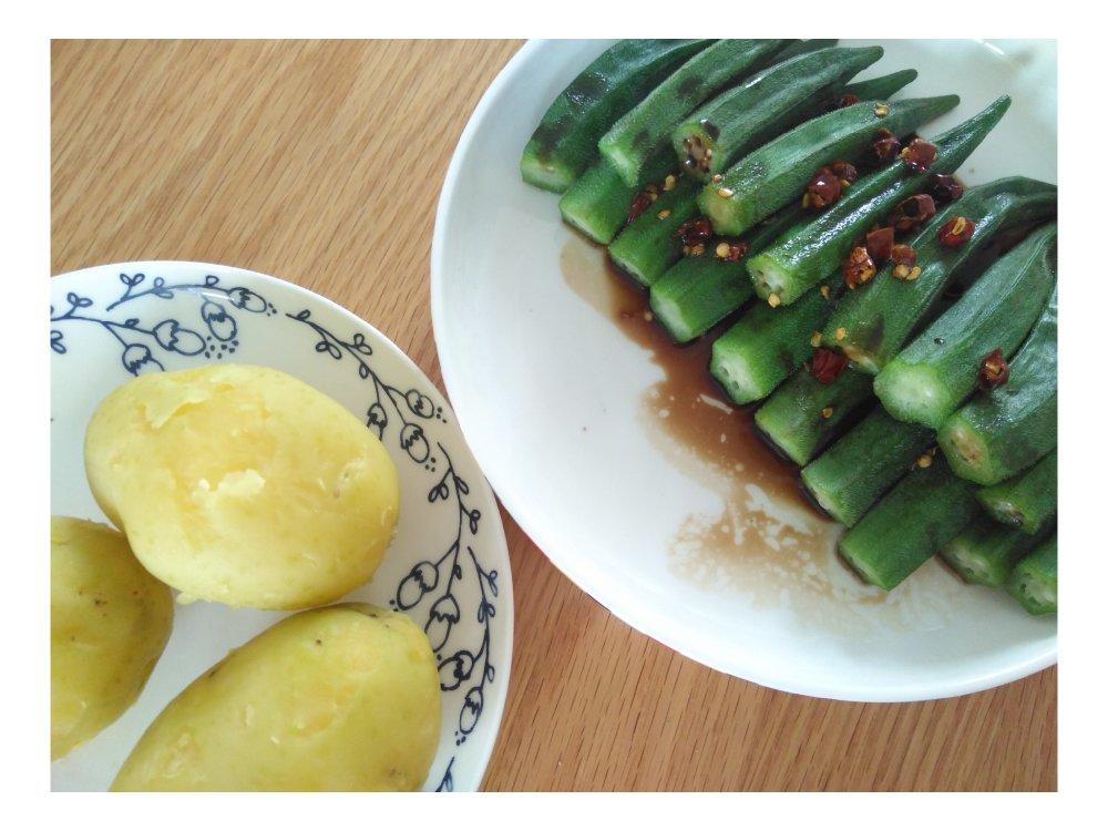 【白灼秋葵】清爽简单