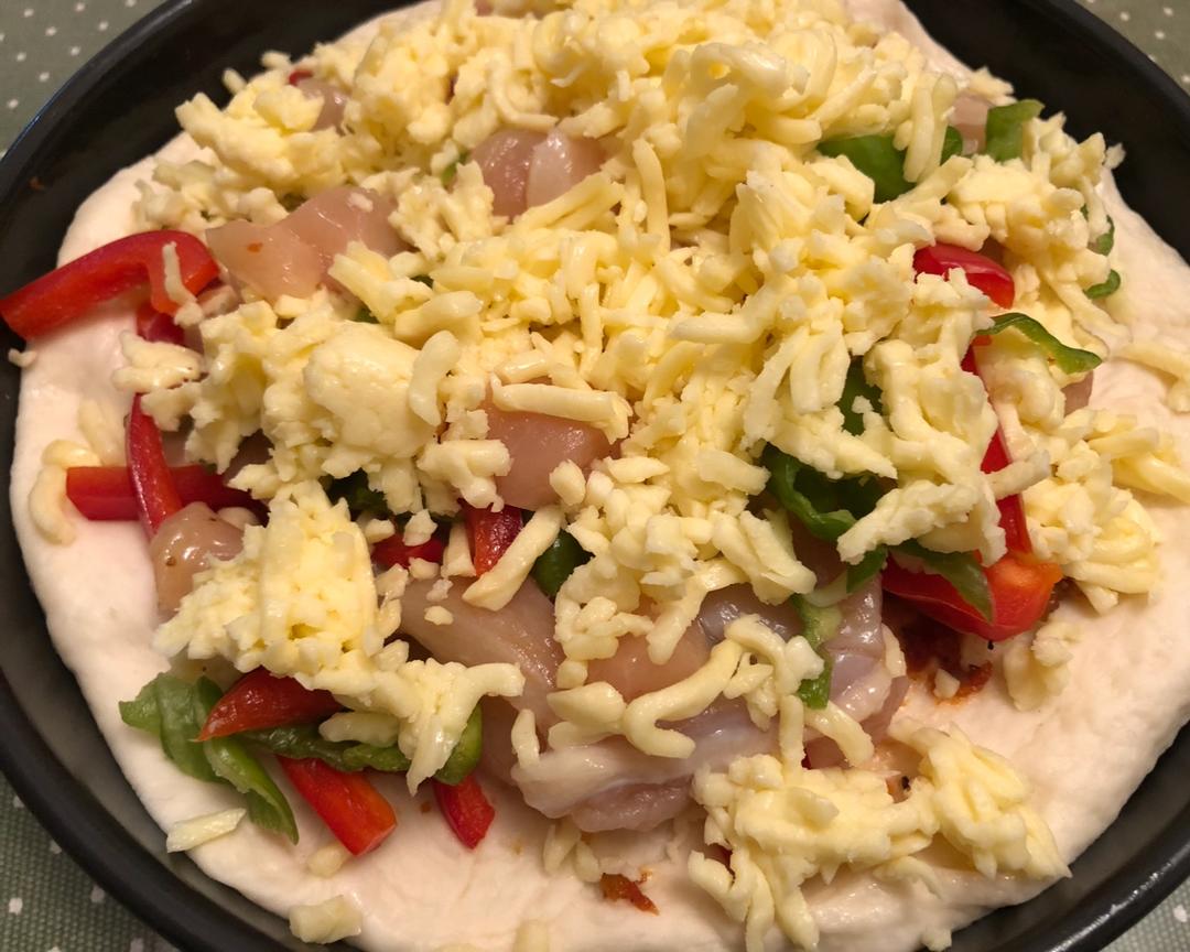 8寸纯手工什锦披萨