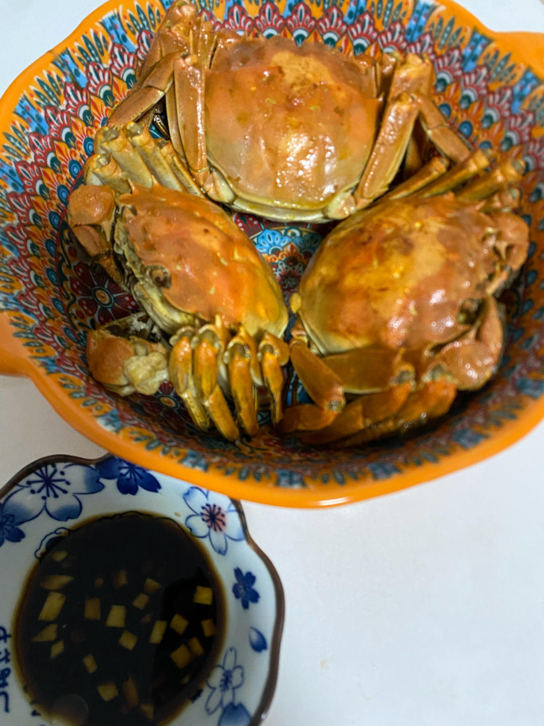 大闸蟹这样做不寒！超香！超好吃！香煎蟹!