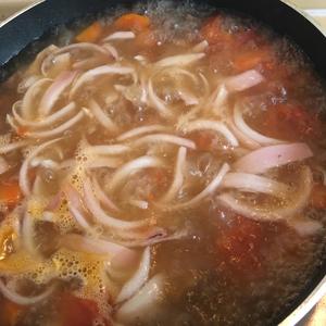 西式番茄牛腩汤的做法 步骤8