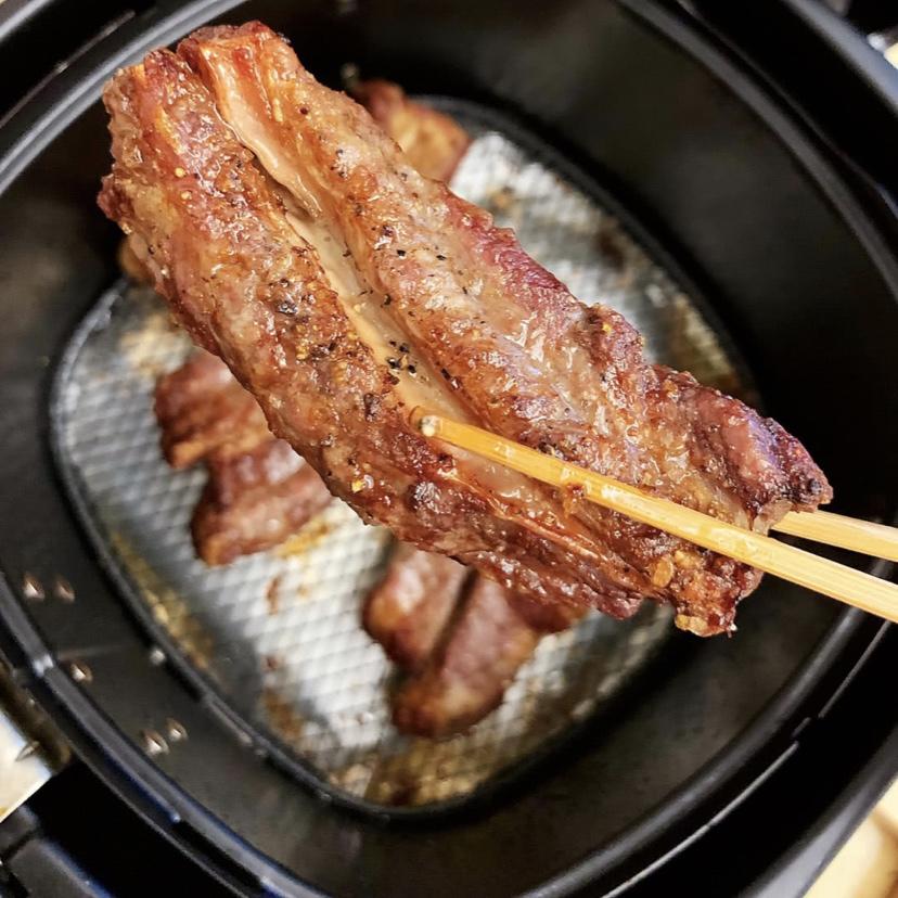 空气炸锅 de 煎牛排 没有油烟嫩嫩嗒