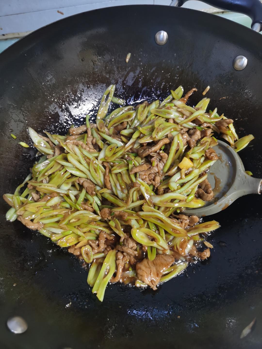 肉丝炒豆角