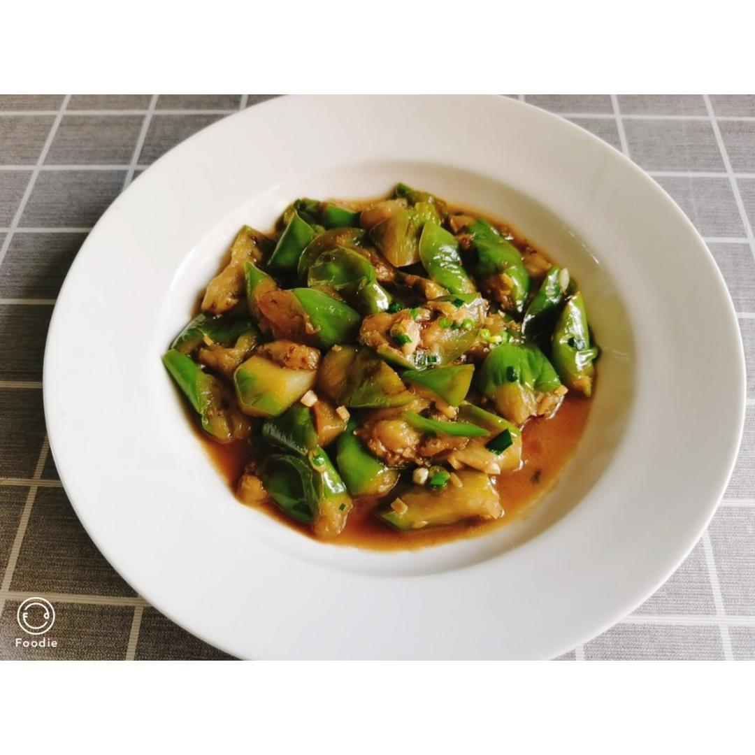 清炒茄子