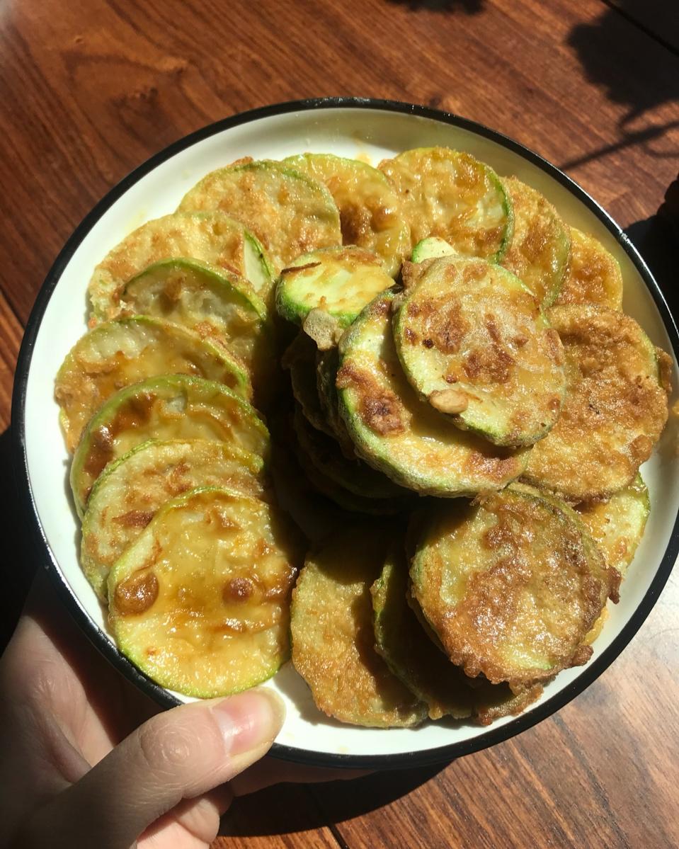 简单快手的韩式西葫芦饼