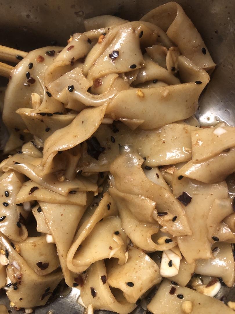 不用水洗的自制凉皮，零失败