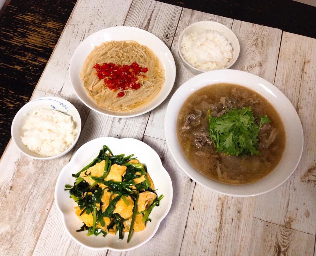 牛肉汆冬瓜