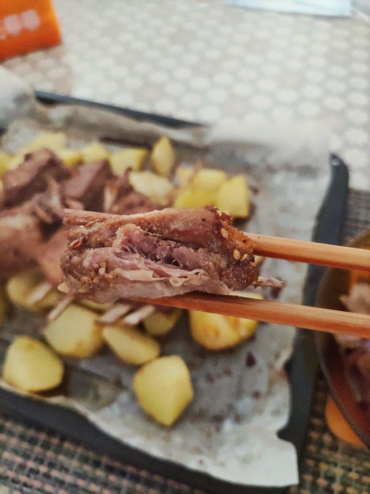 地道蒙餐：烤羊排(家用烤箱版)
