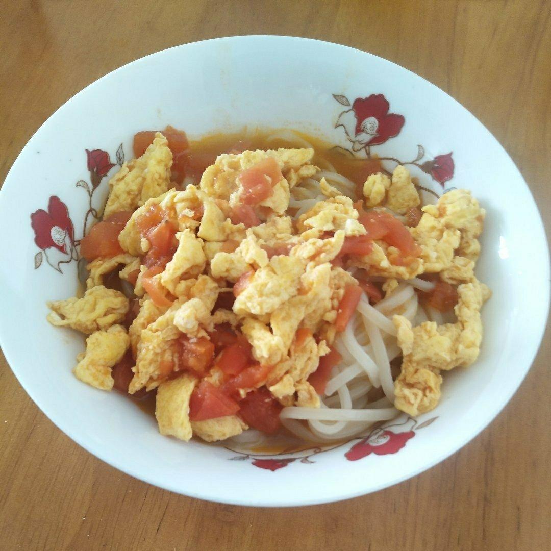 西红柿鸡蛋打卤面
