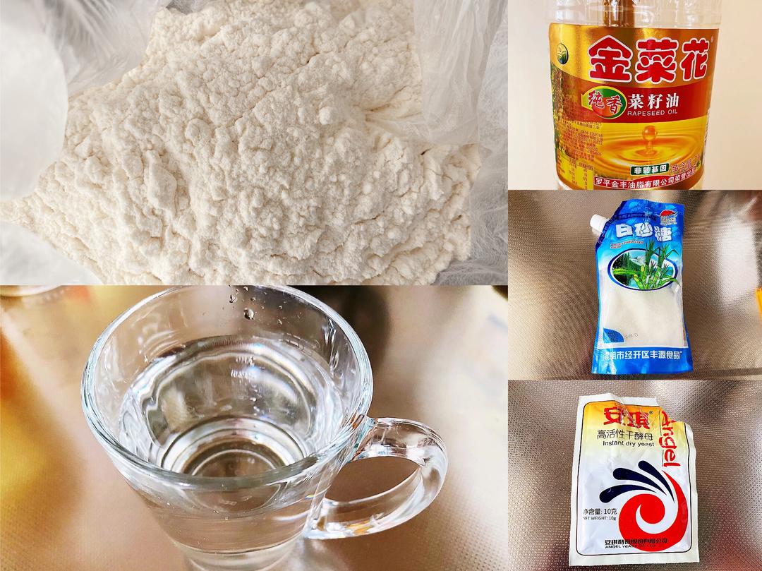 纯奶手撕吐司的做法 步骤1