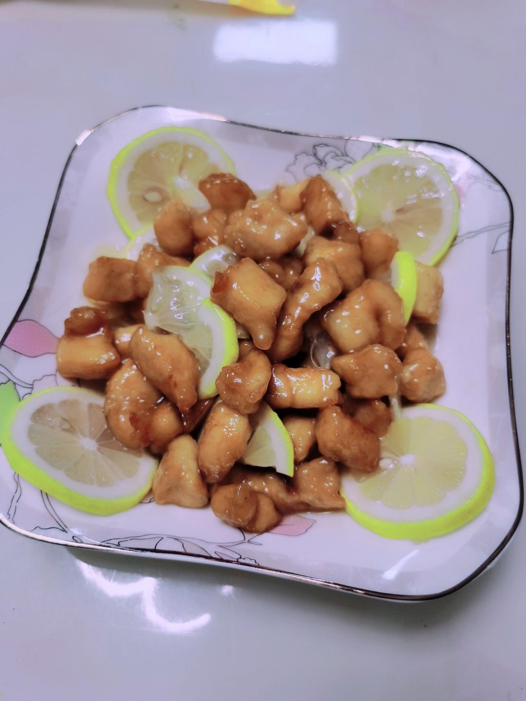 清新酸甜好开胃｜柠檬蜜汁鸡块