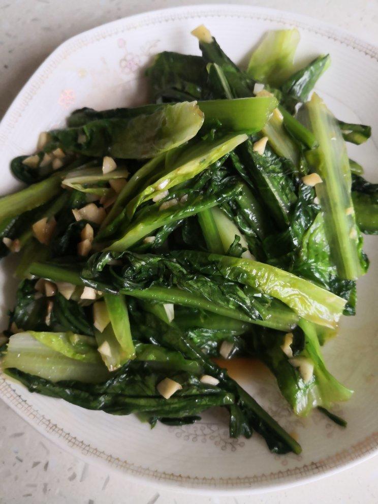 蒜蓉油麦菜（蚝油）