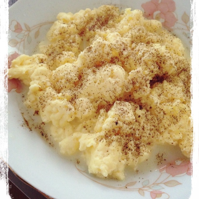 美式炒蛋 scrambled eggs