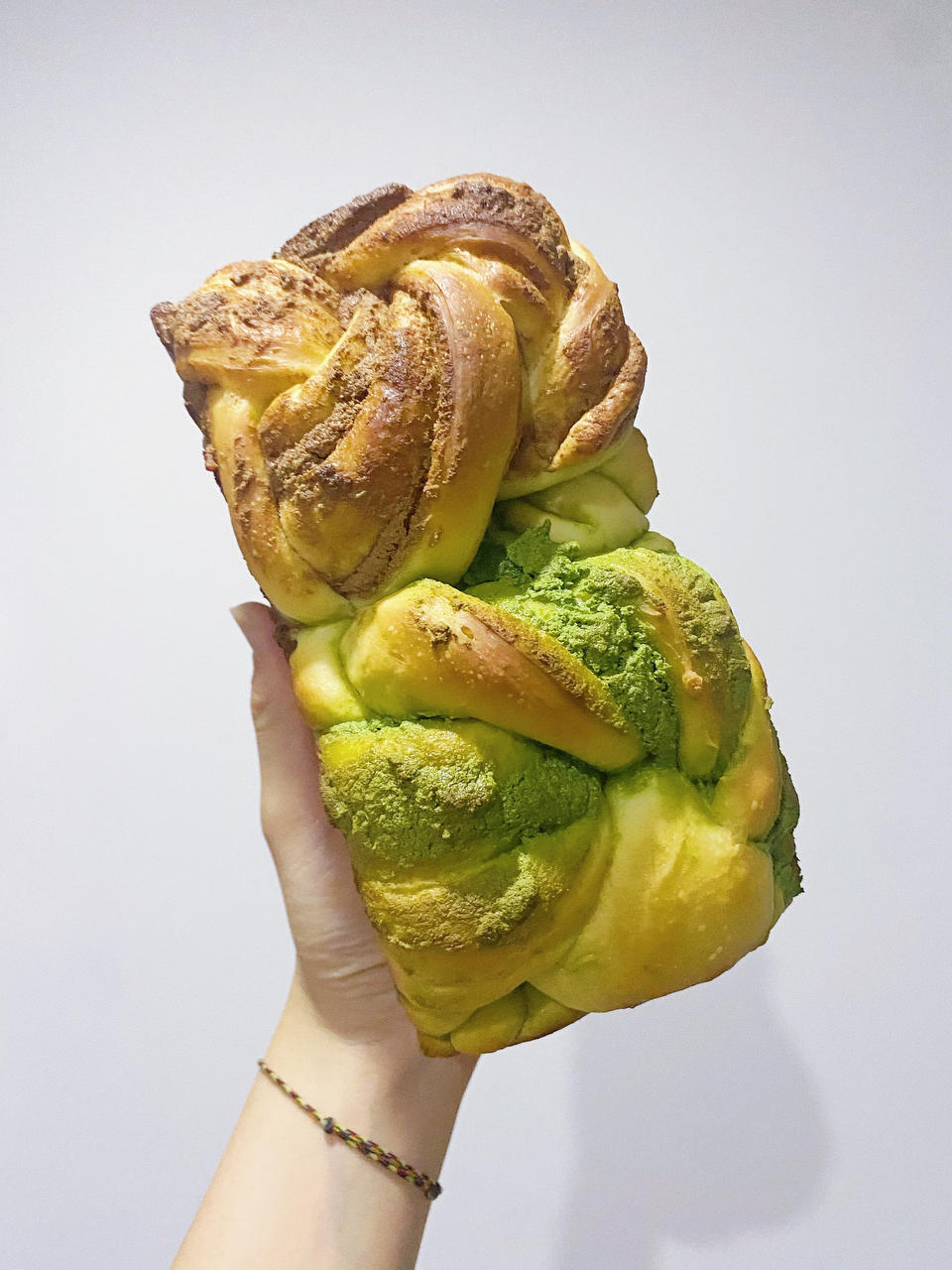 绿色心情---抹茶手撕小吐司