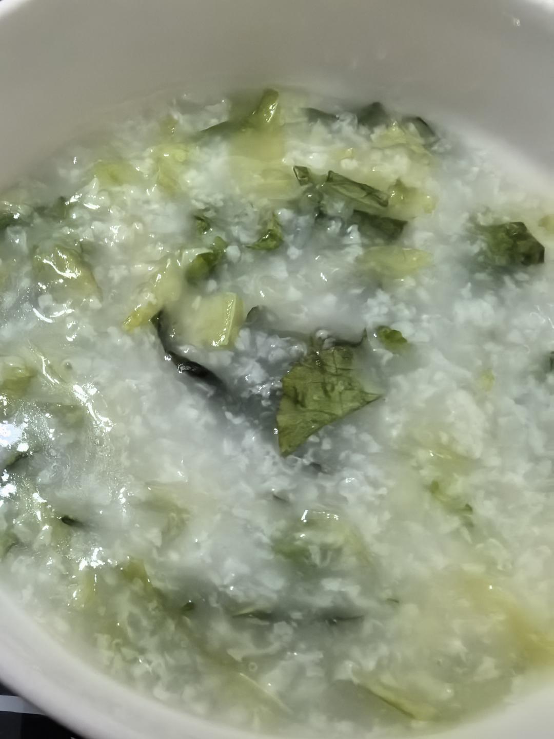 懒人青菜粥