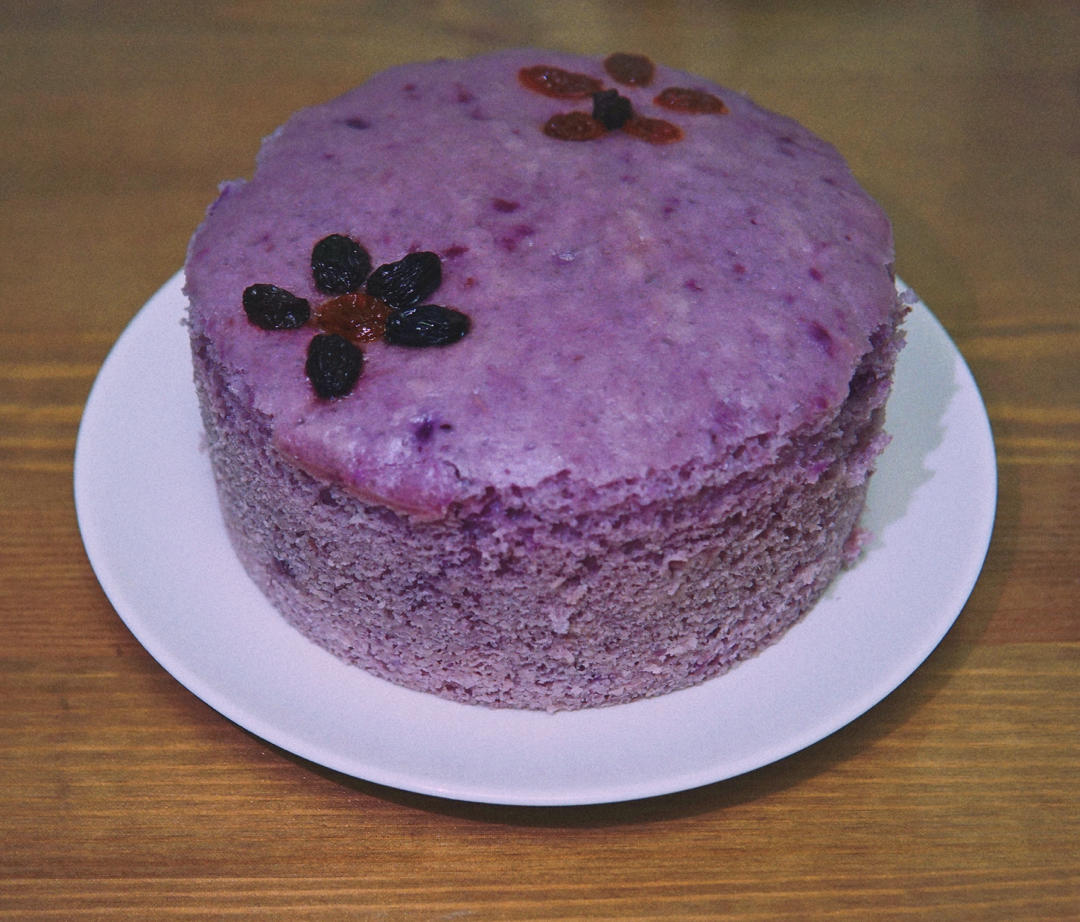 紫薯发糕