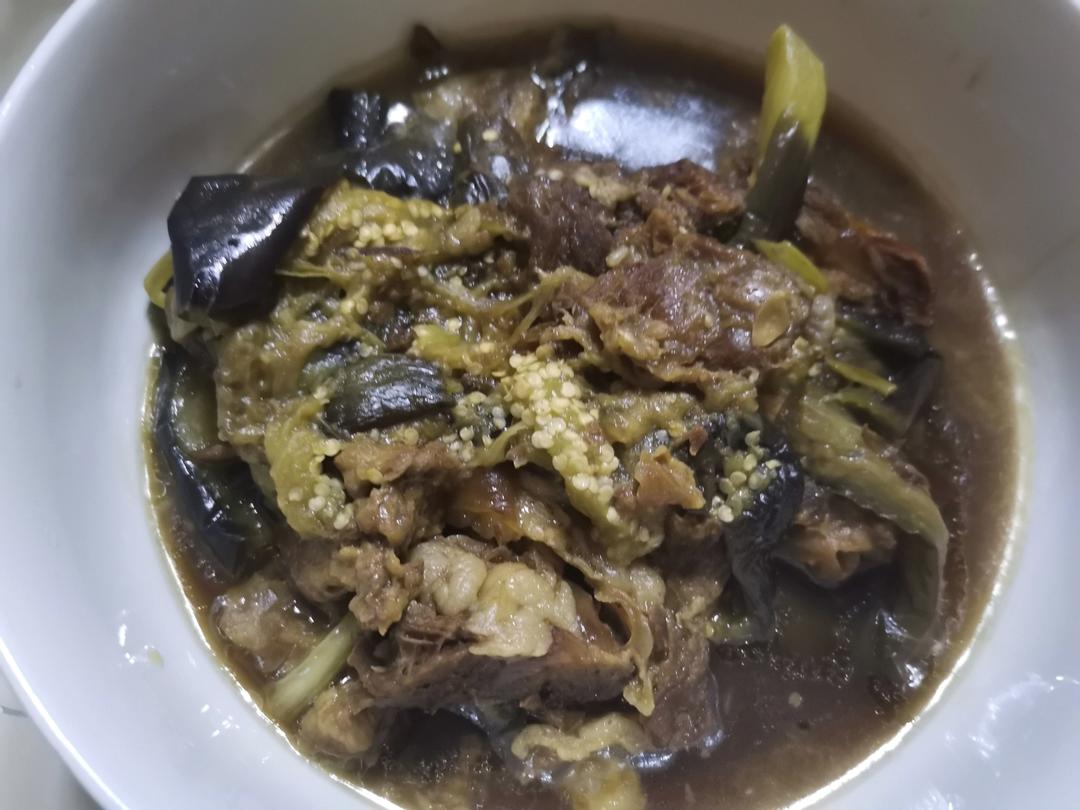 牛肉茄子煲