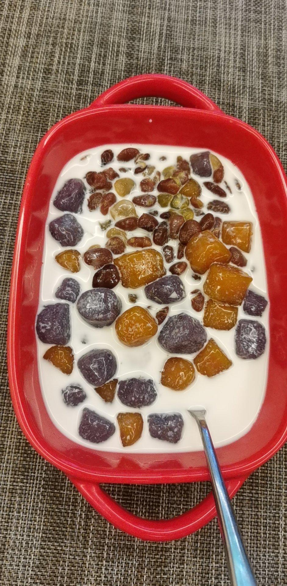 一个红薯做芋圆