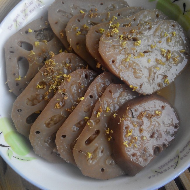 【曼食慢语】桂花红糖糯米藕