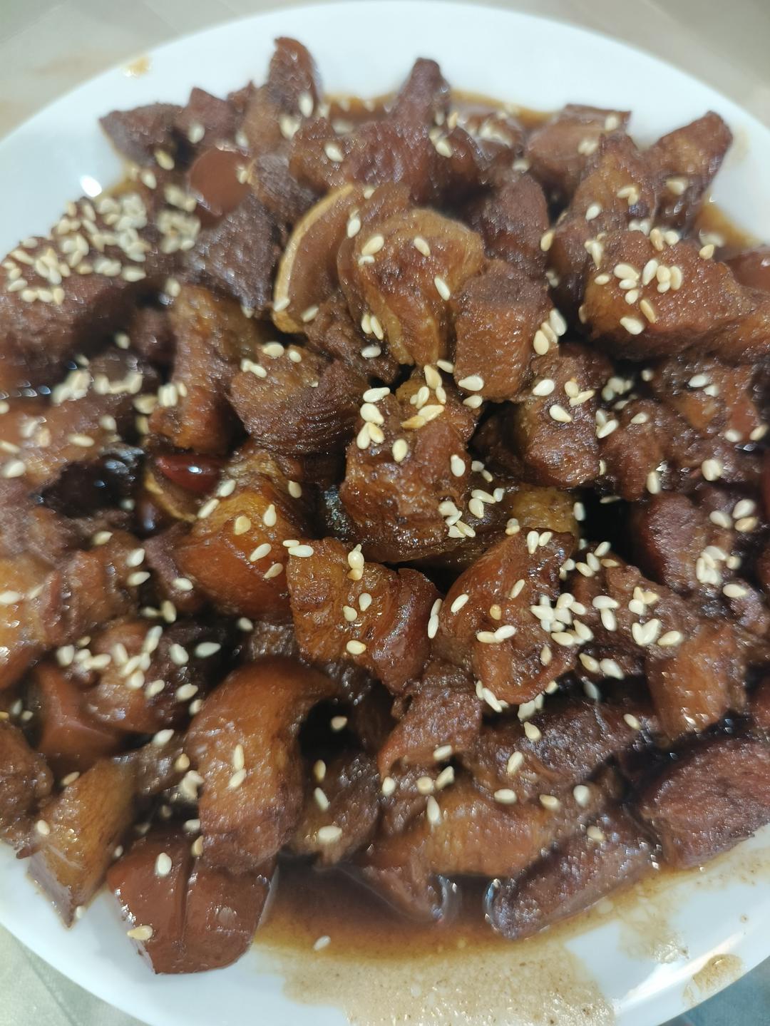 不焯水不放油的家常红烧肉