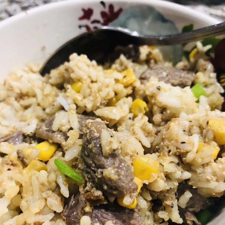 黯然销魂牛肉炒饭