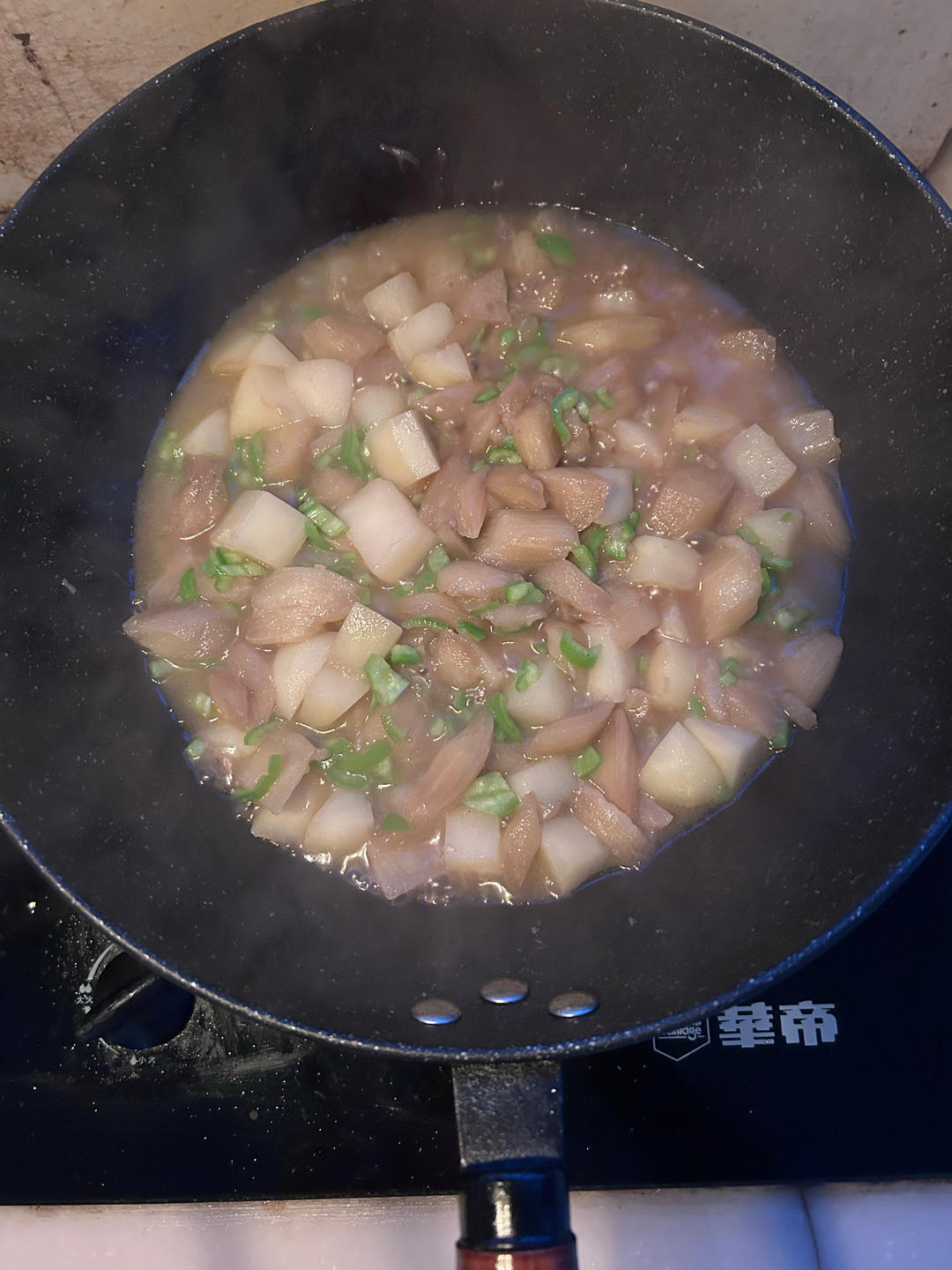 土豆炖茄子(东北菜)