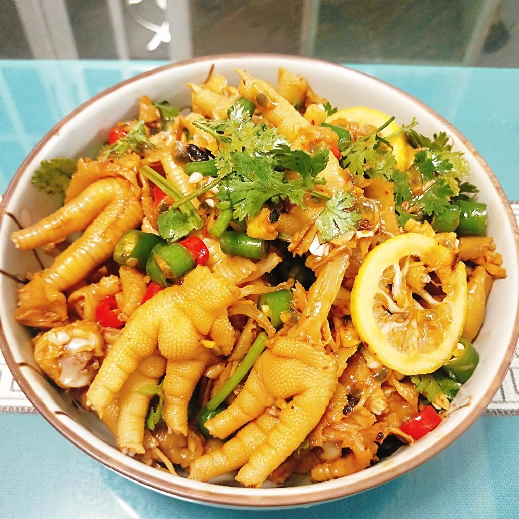 酸辣柠檬鸡爪