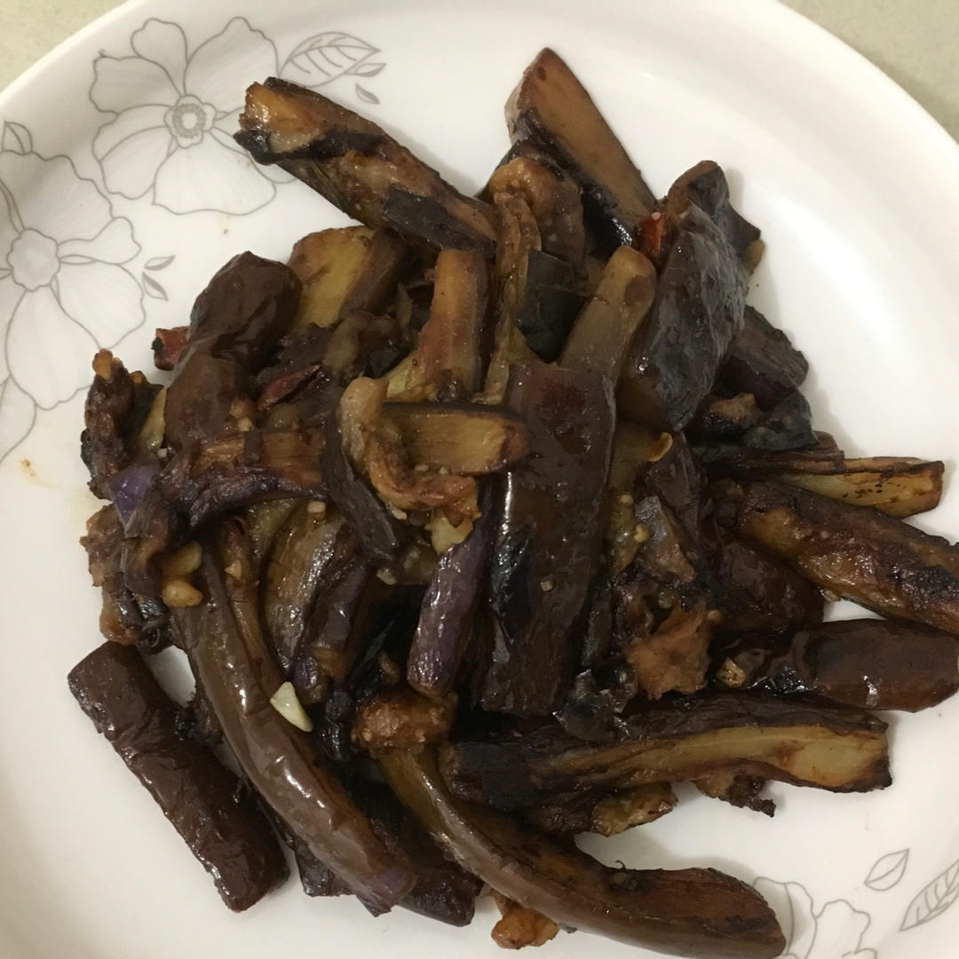 老丁的私房菜-油焖茄子