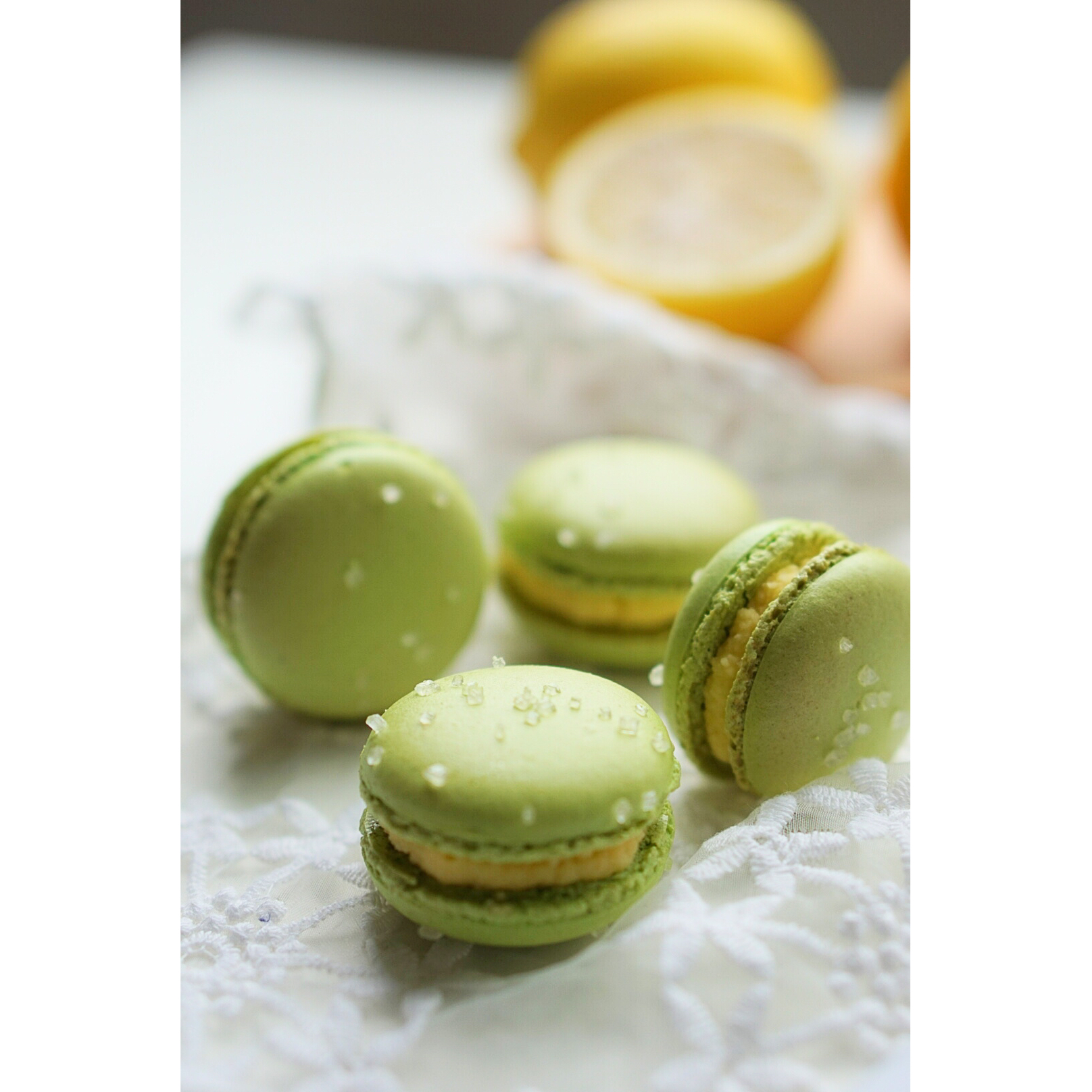 马卡龙夹馅之柠檬英式奶油霜的全部作品