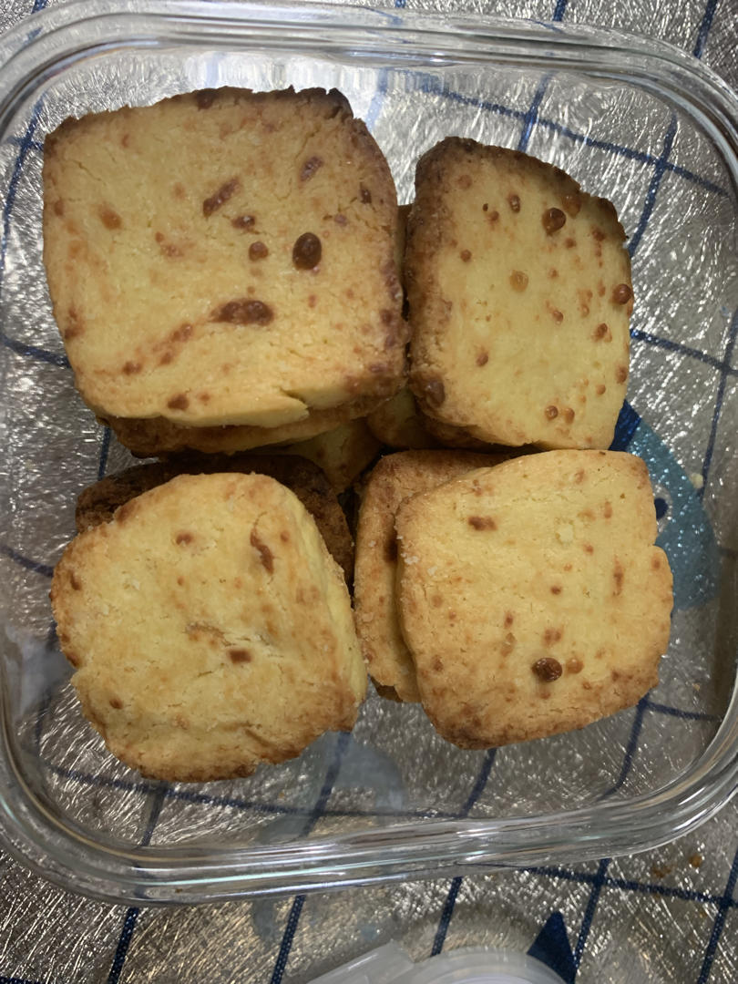 【史上最好吃的咸味饼干】咸酥芝士曲奇