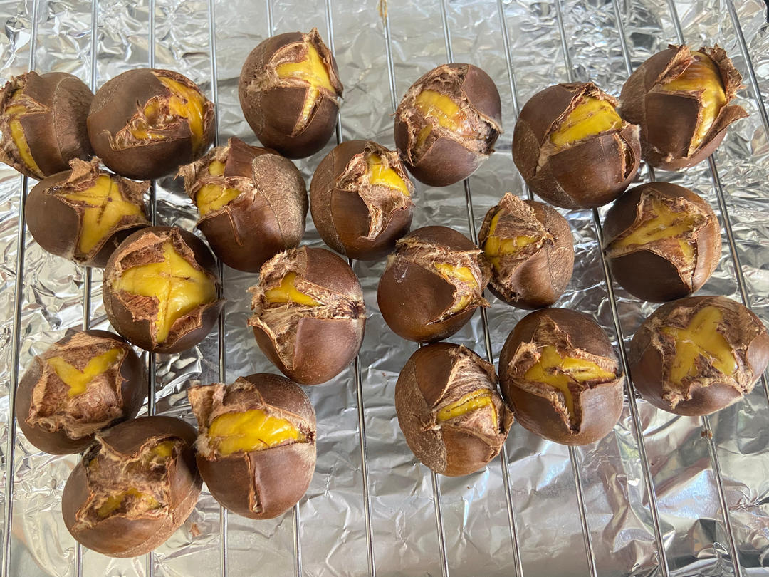 不用炒不用糖的“糖炒栗子”