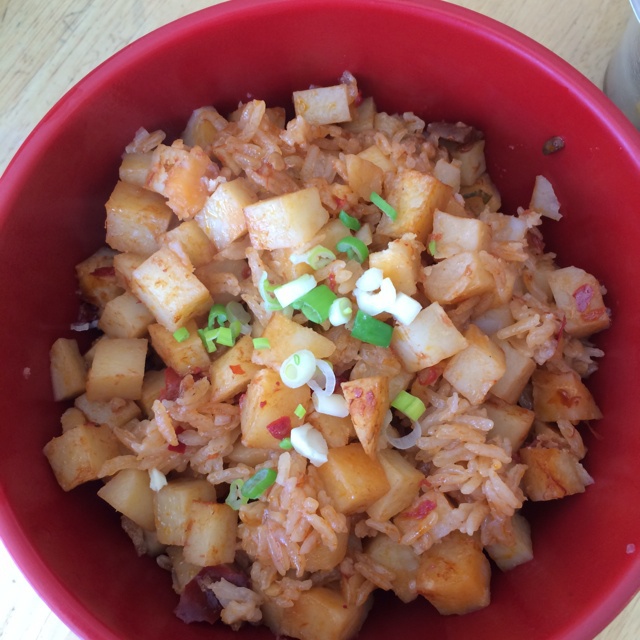 土豆焖饭（电饭锅版）