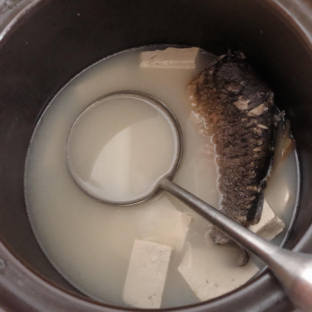 清炖鲫鱼汤 三个关键步骤让你轻松炖出汤浓味鲜色白似奶的鲫鱼汤