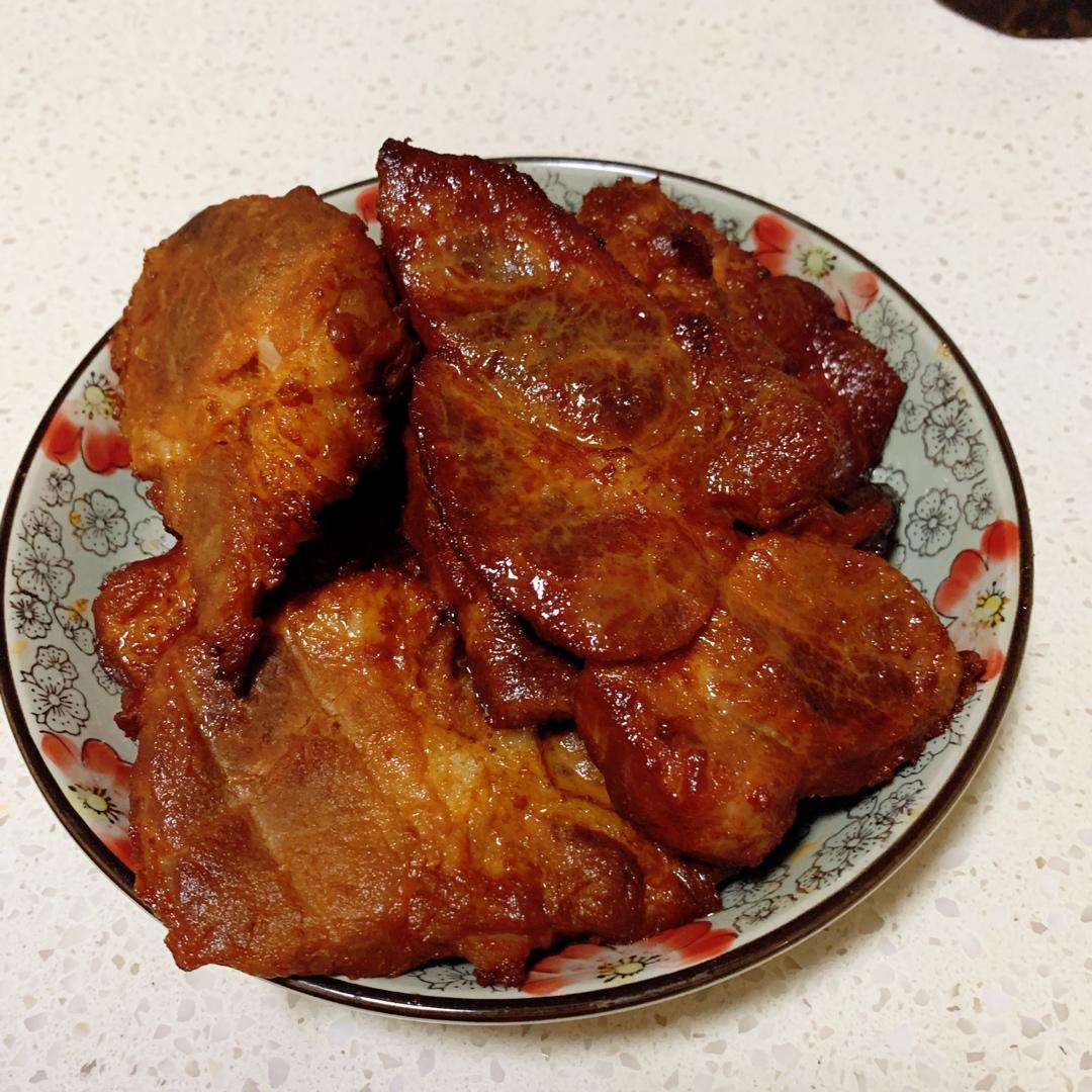 咸蛋叉烧肉（好吃得爆炸）