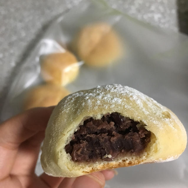 朱心做的糯米粉小餐包