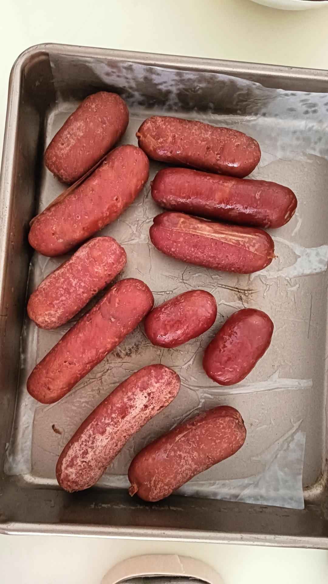 自制Q弹脆皮肠、烤肠、香肠《内附超详细步骤分解图片和手工灌肠等注意事项》