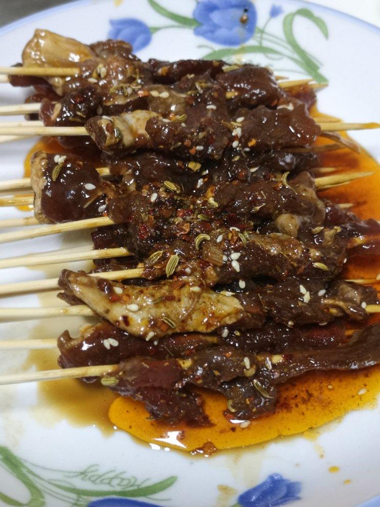 自制串串香（牛肉串，鸡肉串，猪肉串）