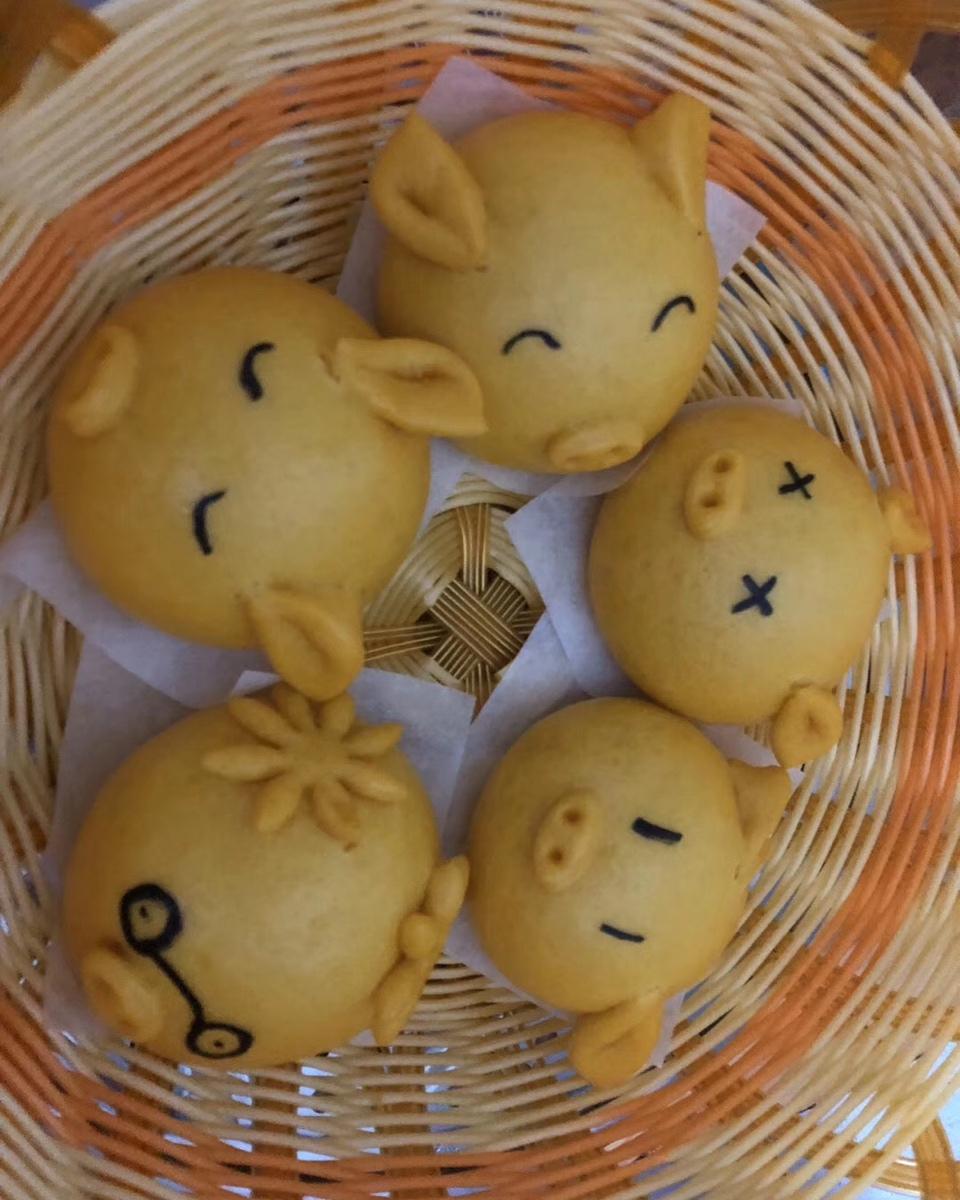 Q弹心形南瓜馒头