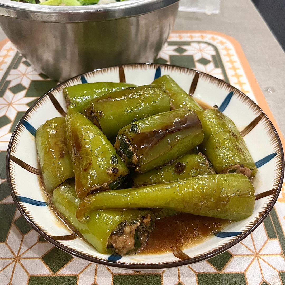 青椒酿肉