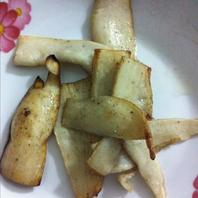 干煎杏鲍菇
