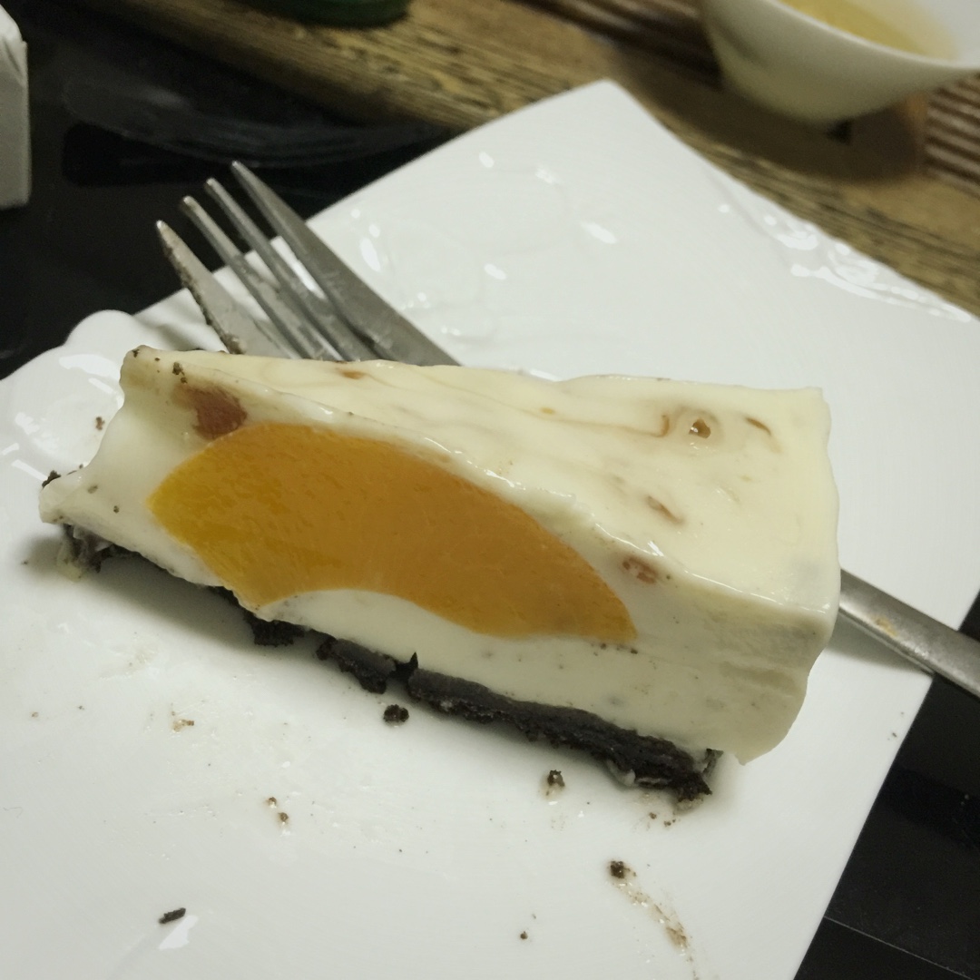 免烤樱桃冻芝士蛋糕