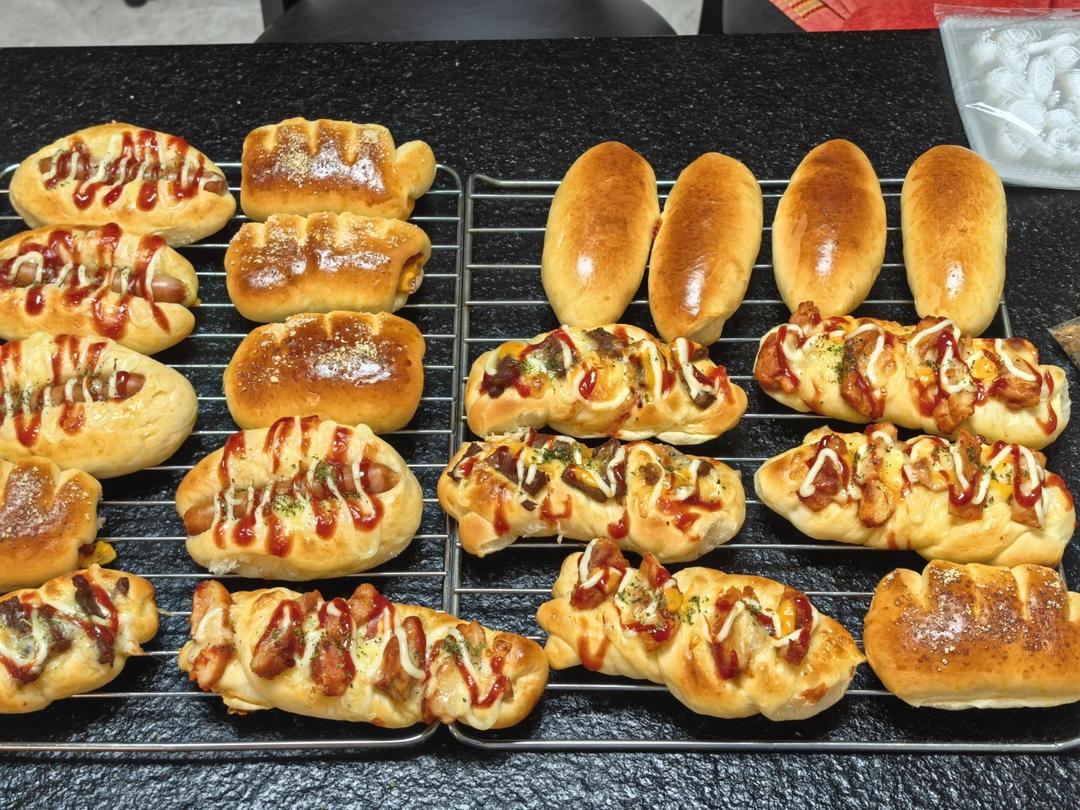 万能面团，一个面团解锁多种面包私房可量产❗