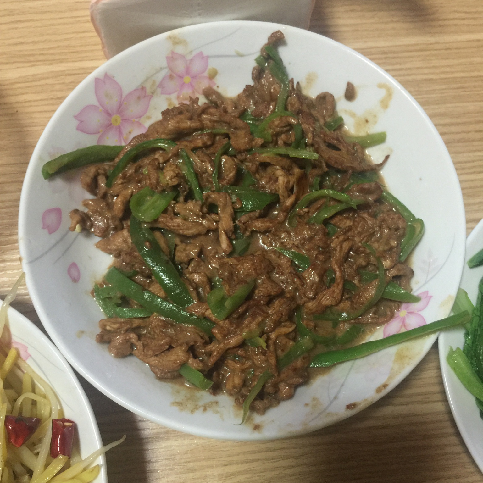 青椒肉丝