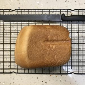 简单直接面包机版北海道吐司的做法 步骤6