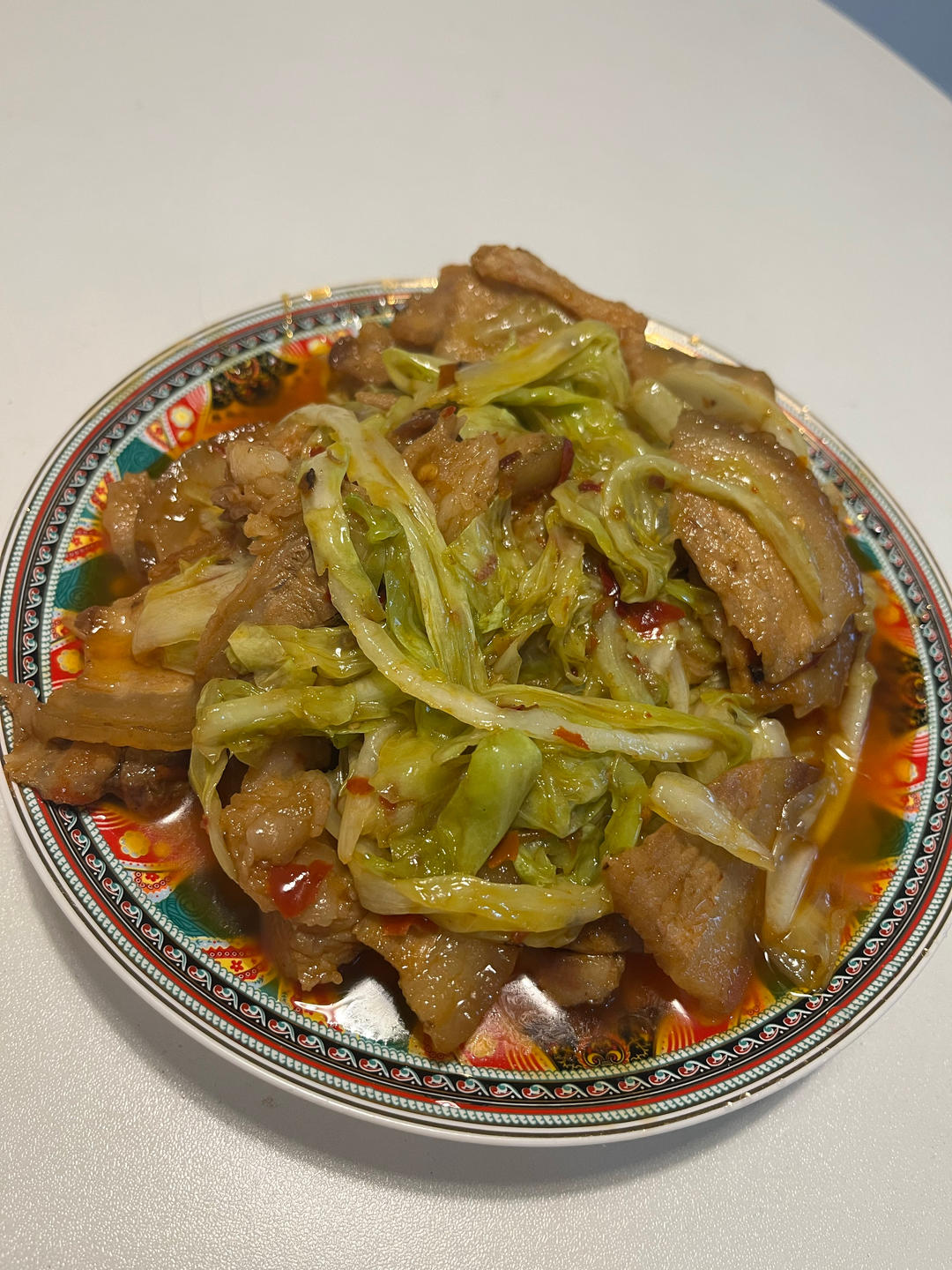 超好吃的包菜回锅肉