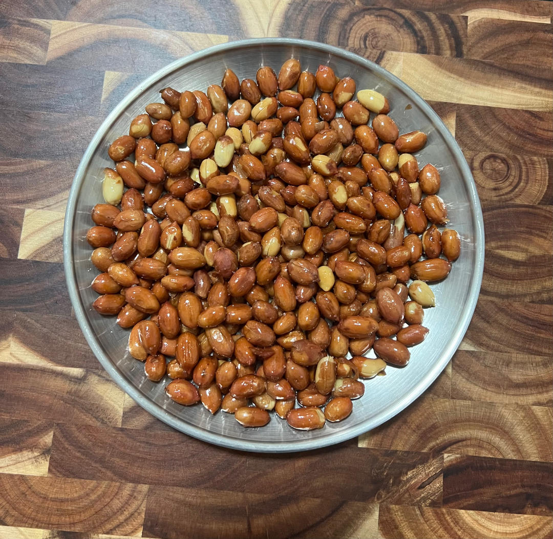 又香又脆不发软的炒花生米