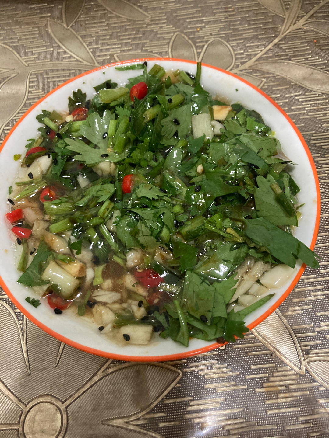油碟蘸料