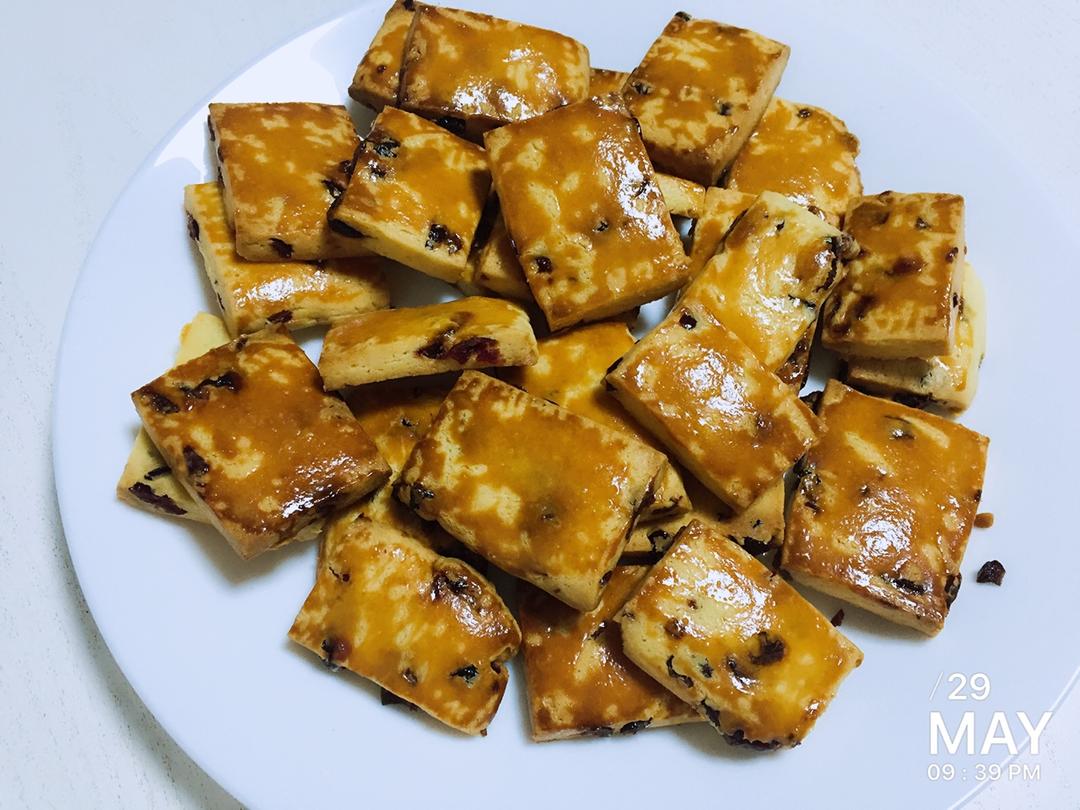 蔓越莓(葡萄)奶酥  适合给孩子的少糖配方😉