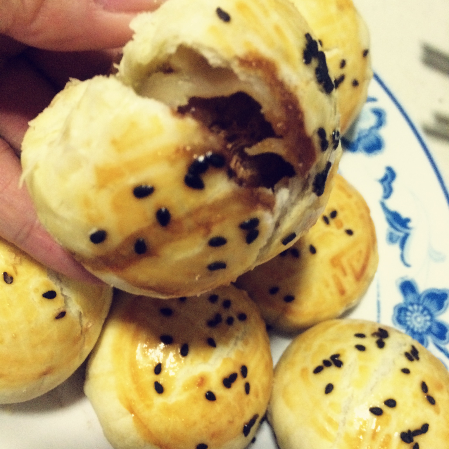 泳式鲜肉榨菜月饼